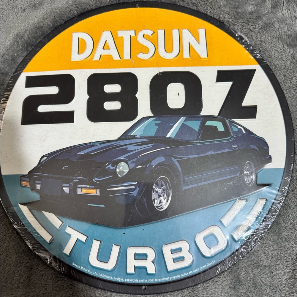 Datsun 280Z Turbo metal Sign
